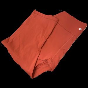 Burnt Orange Lululemon Leggings